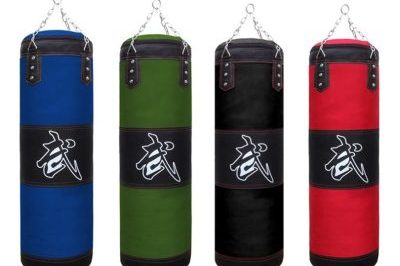 A variety of sizes of training punch sandbags (4)