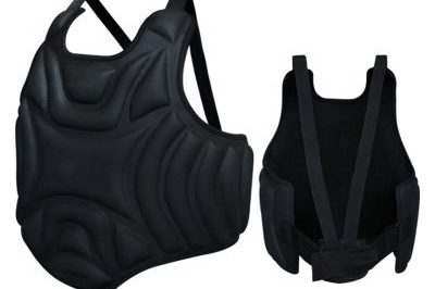 Black Free Fighting Safety Chest Guard (3)