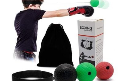 Children’s rubber head-mounted training boxing ball (5)
