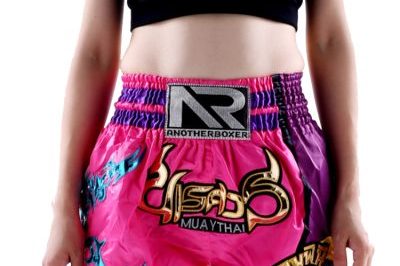 Ladies style high quality satin boxers (4)