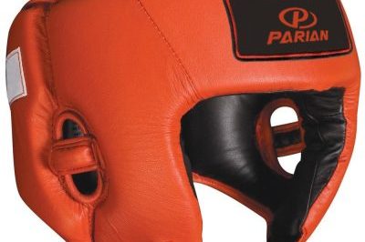 Leather custom boxing head guard (4)