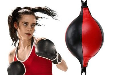 MMA Training PU Leather Boxing Ball (4)