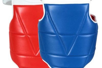 Red Blue Full Boxing Chest Guard (4)
