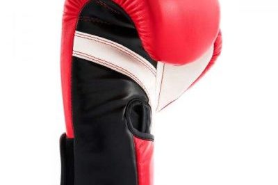 Red leather custom boxing gloves (1)