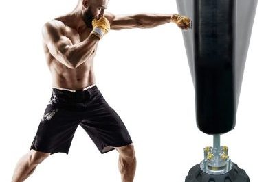 Specially designed strong fighting leather sandbag (5)