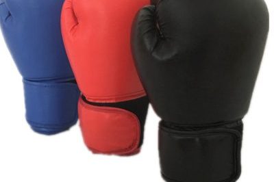 Strap fixed combat boxing gloves (2)