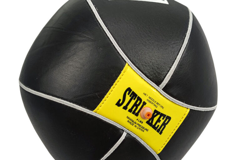 Strong and durable leather boxing ball (3)