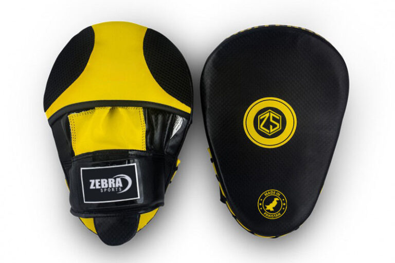 Custom Genuine Leather Boxing Focus Pads for MMA & Muay Thai (5) Custom Leather Boxing Mitts