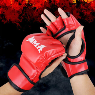 Boxing Gloves with Tiger Claws Design