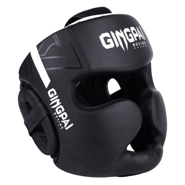 PU Leather Boxing Head Guard