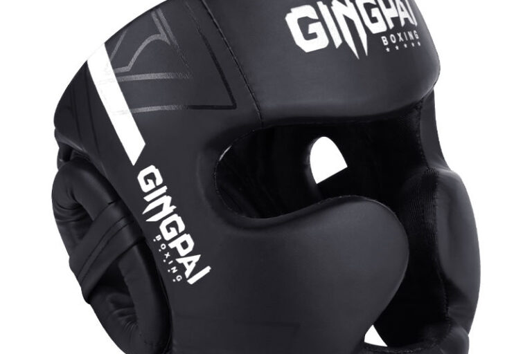 Custom PU Leather Boxing Head Guard for MMA (4) PU Leather Boxing Head Guard