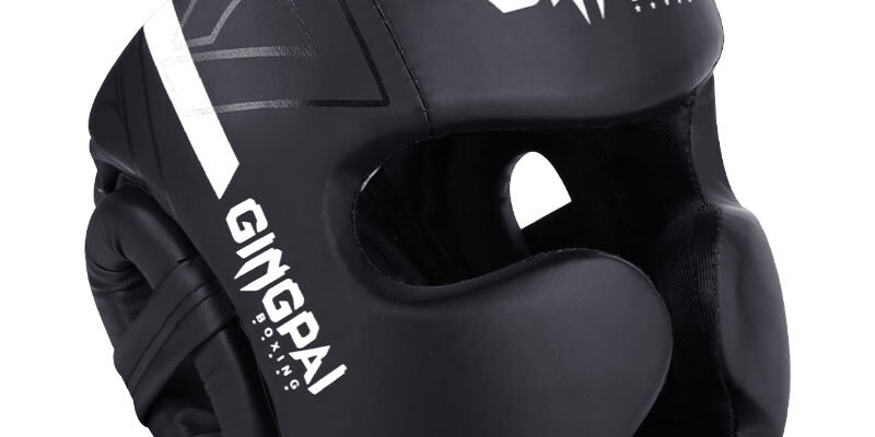 PU Leather Boxing Head Guard