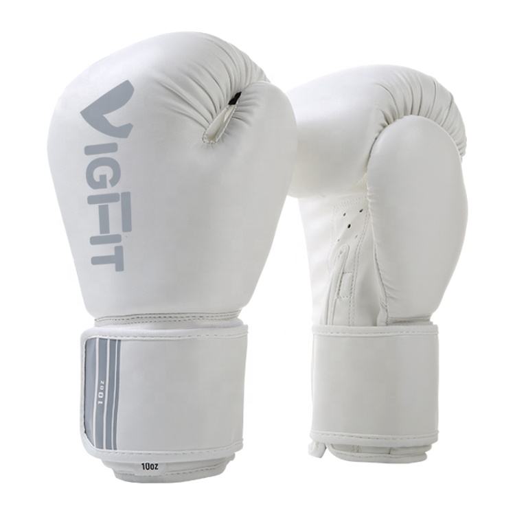 Custom PU Leather Boxing Gloves