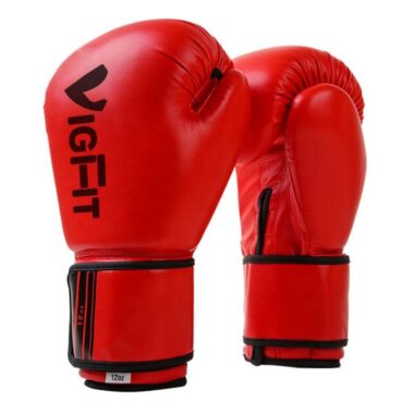 Custom PU Leather Boxing Gloves