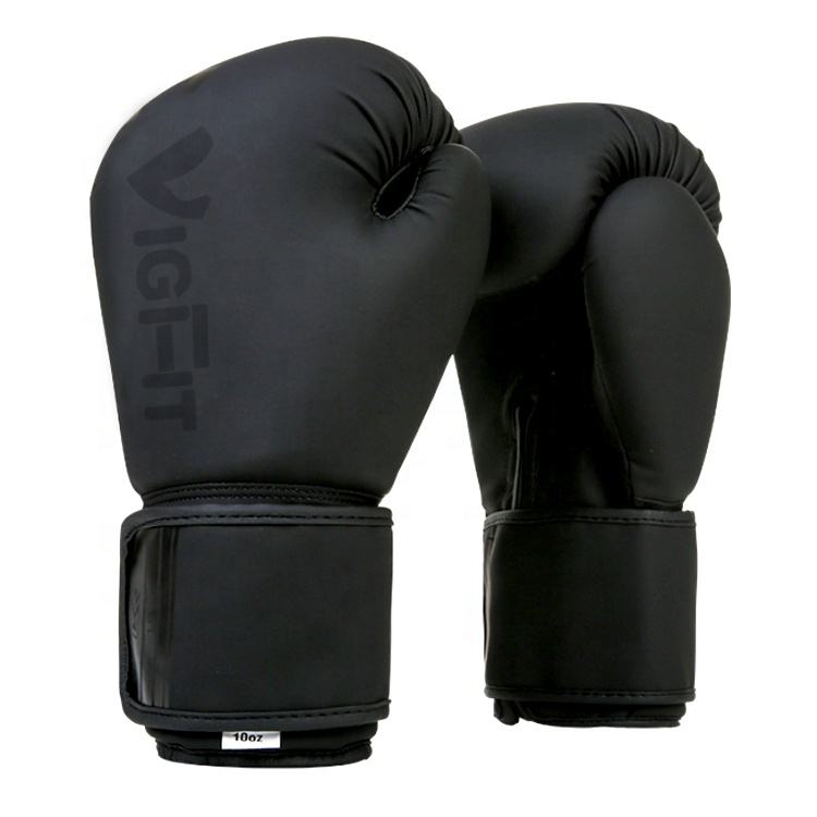 Custom PU Leather Boxing Gloves