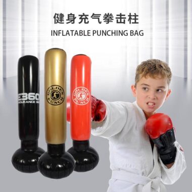 Inflatable Punching Bag for Kids Kickboxing