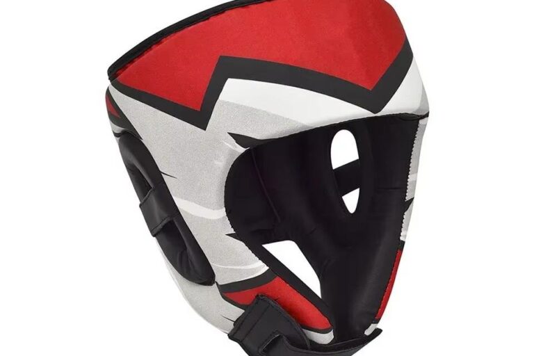 Lightweight Leather Boxing Head Guard Factory for Sports Safety (4) Boxing Head Guard Factory Supply