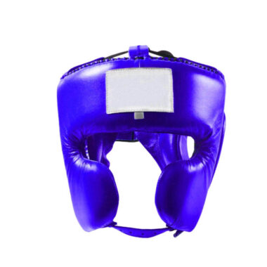 Premium Leather Boxing Headgear Helmet