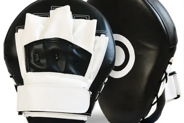 Wholesale Genuine Leather Focus Mitts Boxing Pads for Coaches (7) Leather Boxing Focus Mitts for Coaches